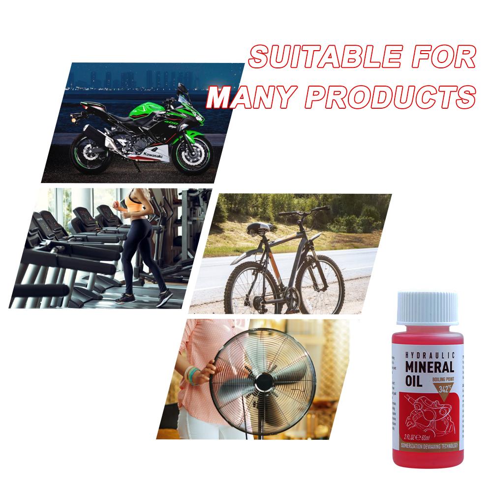 Bicycle Brake Fluid Mineral Oil System Fluid Cycling Mountain Bikes for Bike Accessorie Oil Injector Hydraulic Disc Brake Oil
