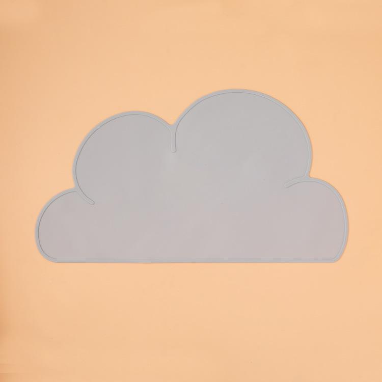 

Cloud-Shaped Silicone Pet Placemat: Waterproof, Non-slip, Leak-proof for Cat & Dog Food