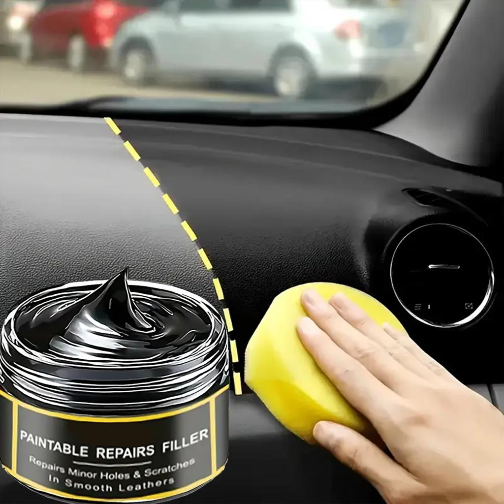 Auto Interior Seat Steering Wheel Plastic Leather Repair Cream Scratch Remover