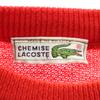 CHEMISE LACOSTE 80s 70s French Wool Blend Frelaco Vintage Long Sleeve Sweater Men's Used