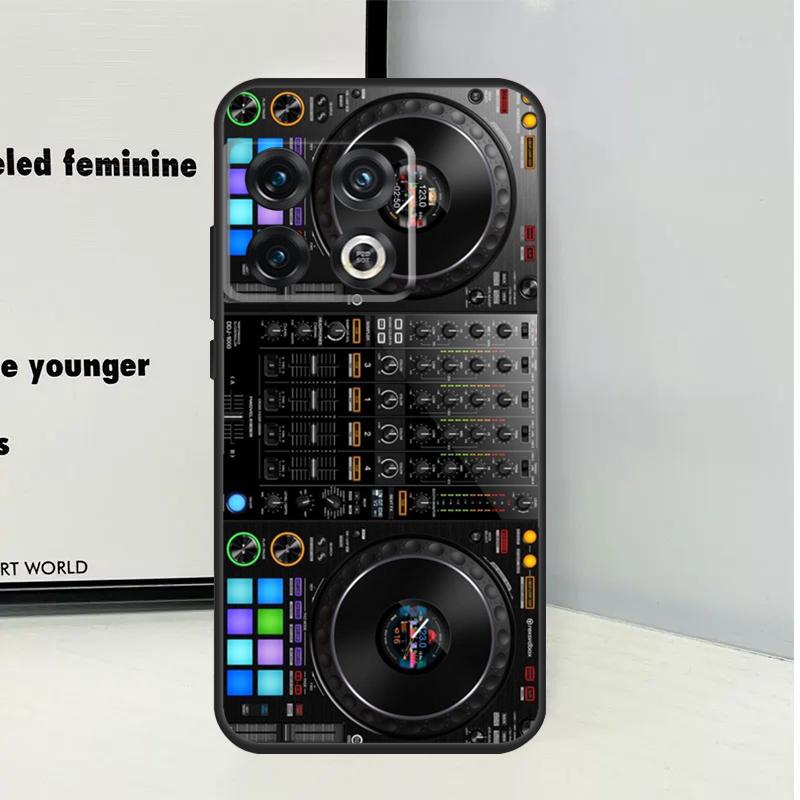 DJ Mixer Deck Controller For OnePlus Nord 5 CE 4 2 3 Lite N20 N30 Case For OnePlus 15R 13R 12R 13 12 11 10 Pro 10T 13T