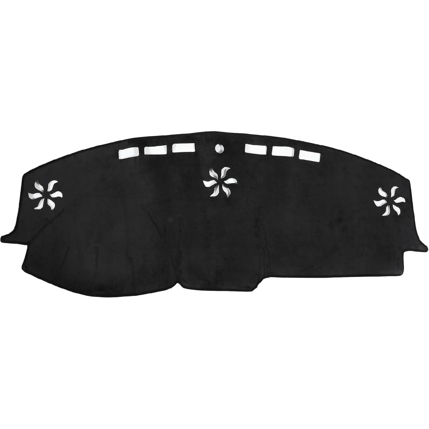 

Dash Cover, Center Console Non-Slip Dashboard Carpet Mat for Dodge Charger 2008-2010 Flannel Black,1Pc