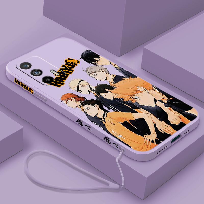 

Haikyuu аниме для Realme Q5 GT Neo 5 3T 3 XT X3 C55 C30 C21Y C11 C2 Explorer Master Liquid, чехол для телефона с левой веревкой