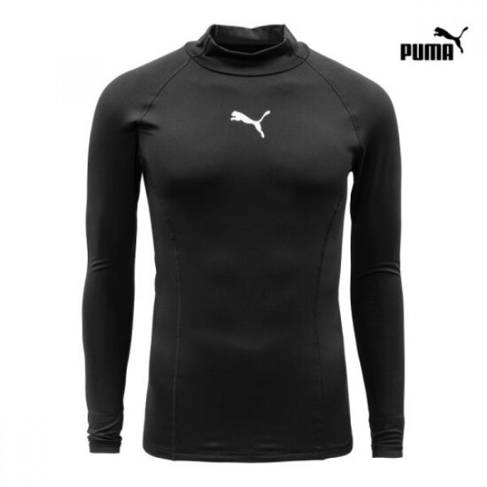 Puma Long Sleeve SporTs T shirT Liga Base Layer Mock Neck