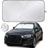 Car Windshield Sun Shade | 2025 Upgraded Innovative No-Light-Pass Technology for