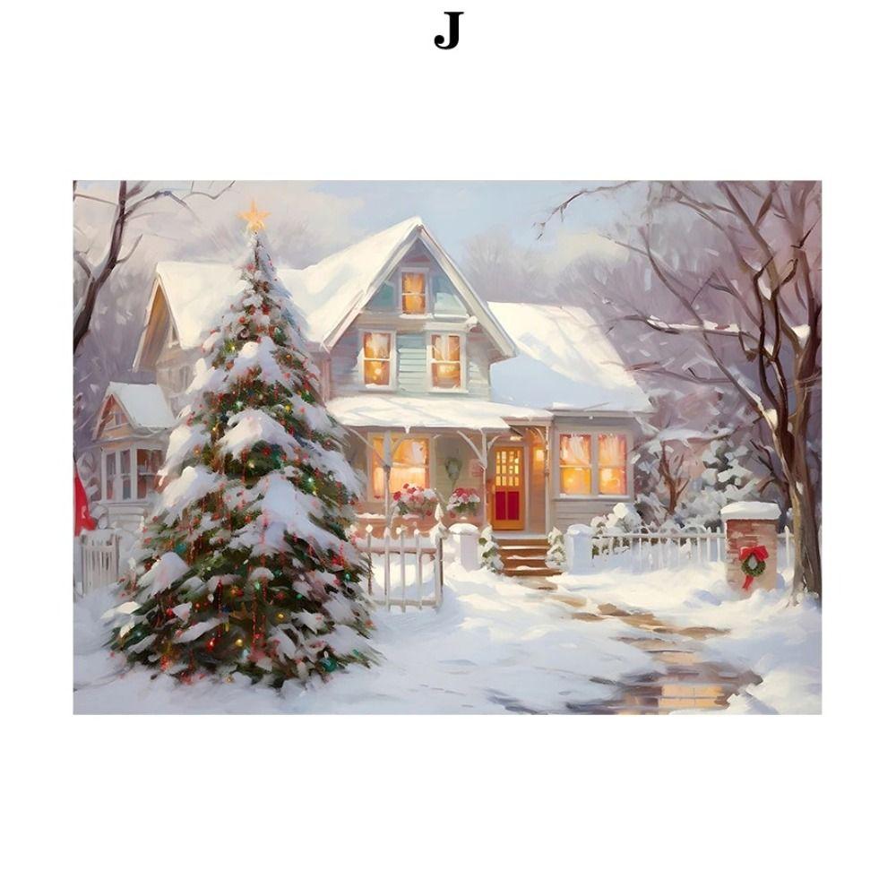 Vintage Christmas Metal Wall Decoration, Holiday Sticker Sign