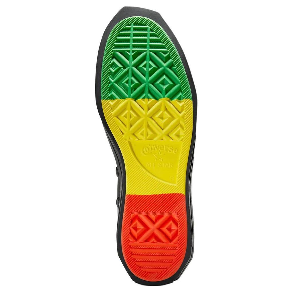 Daily Paper x Converse Chuck 70 De Luxe Squared High Pan-African Unisex-Sneaker Schwarz A12140C