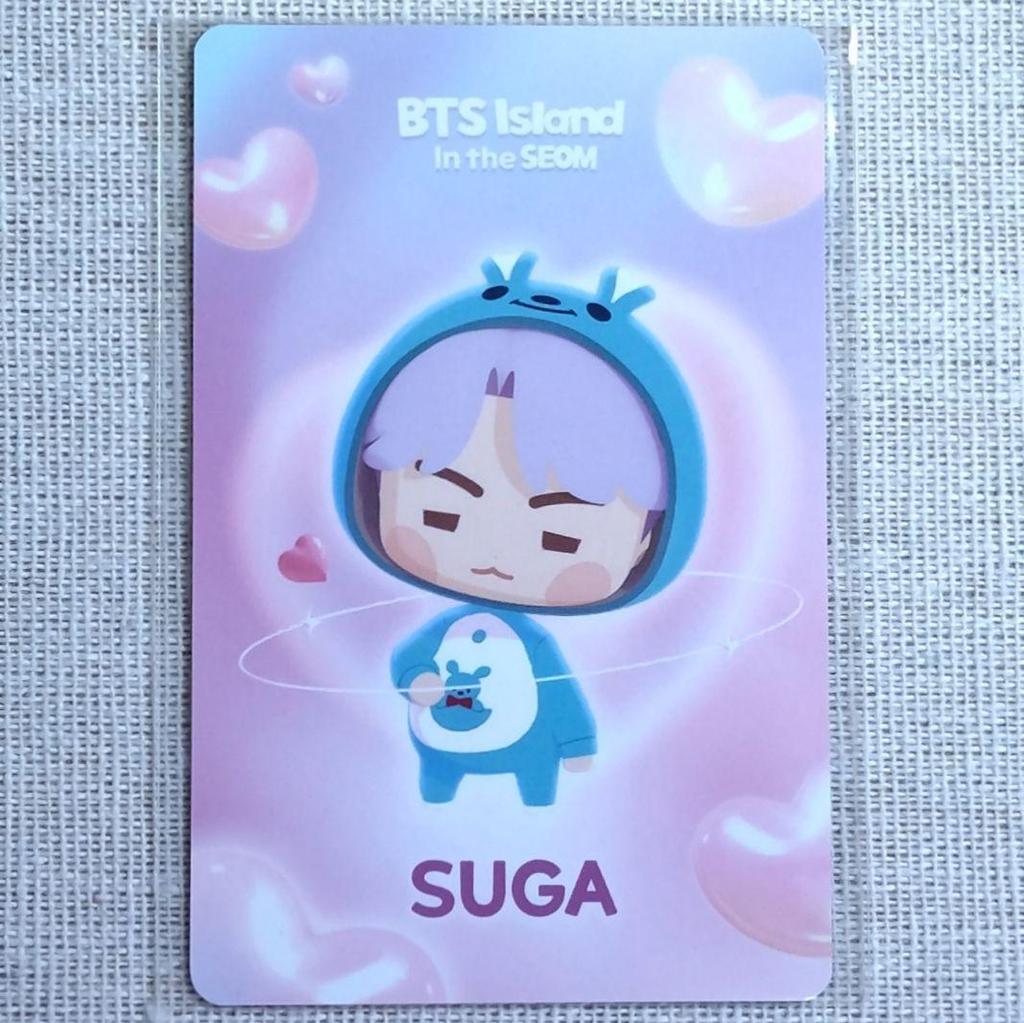 [USED] BTS FESTA 2024 ARMY ZONE SUGA Trading Card