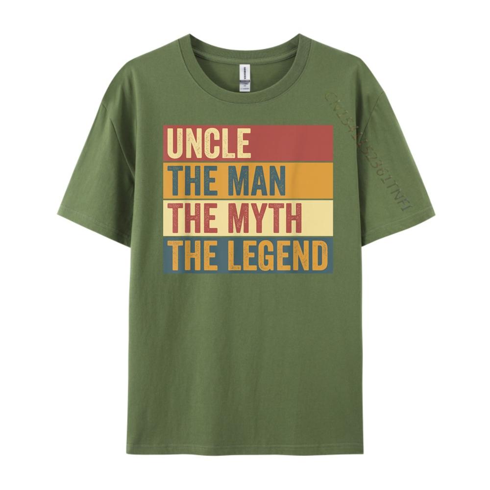 Funny Uncle Legend Saying Mens Graphic Tshirts T Shirt Men Christmas