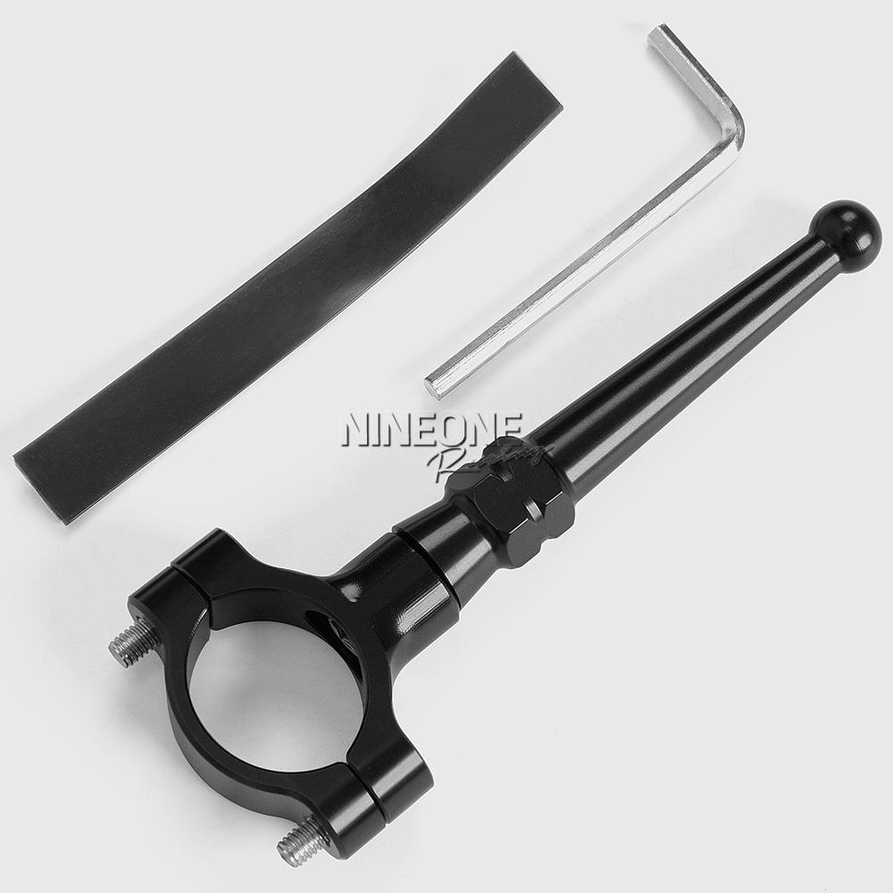 Motorcycle Stand Kickstand Extension Kit Foot Pedal Side Support Universual Most Motorcyle Foot Support Rod Diameter 19mm-23mm чёрный