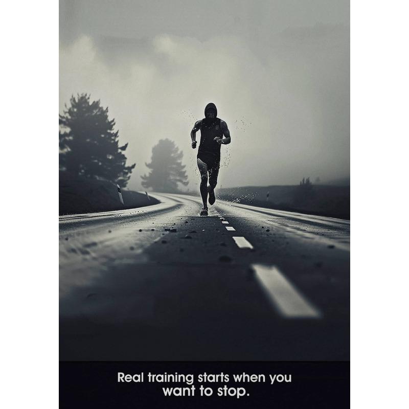 Motivational Quotes Canvas Poster Inspirational Positive Sayings Wall Art for Modern Home Office Decor Bold Typography Gift Idea