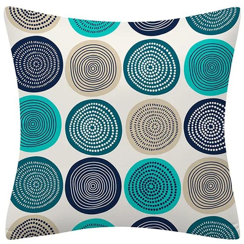 Decoration Geometric and Herringbone Digital Printing for Sofa Bedroom Car Pillowcases
