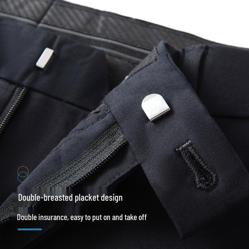 Montagut Men's Slim-Fit Stretch Suit Pants