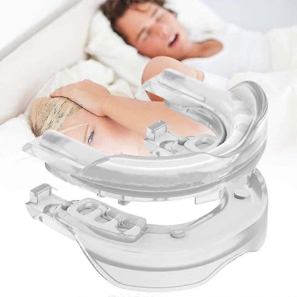 Adjustable Anti Snoring Mouthpiece Guard Anti Snore Sleep Apnea Teeth Grind