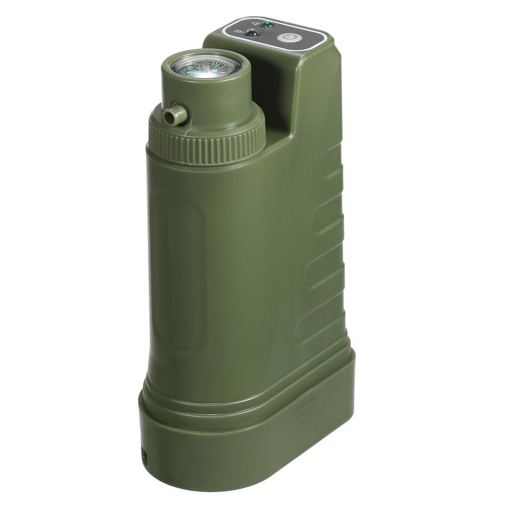 Electric Water Filtration System Survival Kit Portable USB Powered Water Filter with Night Light