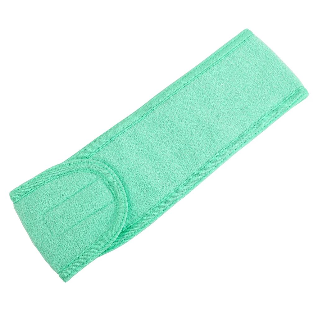 1-5pcs 2025 New Headscarf Velcro Bag Headscarf Beauty Salon Dedicated Face Washing Makeup Headband Beauty Headband Sports