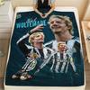 Newcastle United Print FlAannel Blanket, High quality Comfortable for All Seasons, Home Decor, Warmth and Comfort