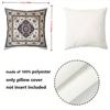 1 Pieces Oriental Patterned Decorative Throw Pillow Set Polyester pillowcase, sofa decorative cushion cov Headboard Pillow
