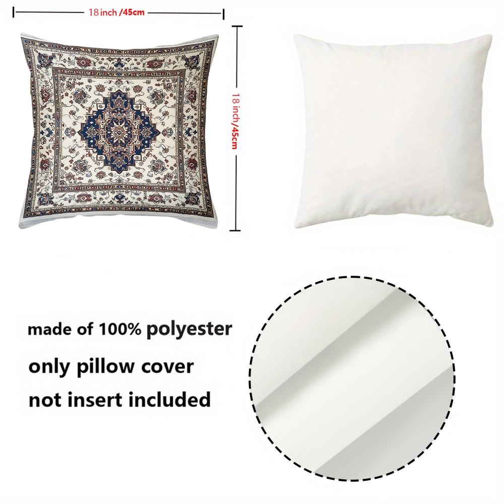 1 Pieces Oriental Patterned Decorative Throw Pillow Set Polyester pillowcase, sofa decorative cushion cov Headboard Pillow