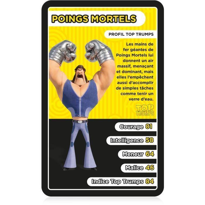 Jeu de cartes Top Trumps Les Minions 2 - Winning Moves - A partir de 6 ans - 30 cartes