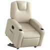 VidaXL Fauteuil Inclinable Électrique, Chaise de Relaxation avec Dossier et Repose-pied Réglables, Siège de Salon, Moderne, 3204445