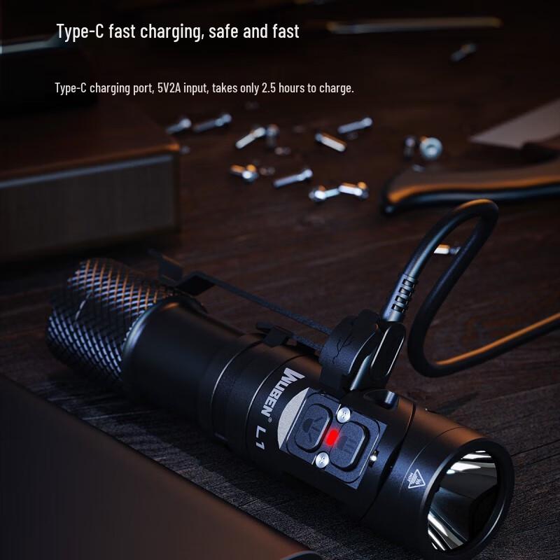 Wuben L1 Rotatable Dual-Head Magnetic Flashlight