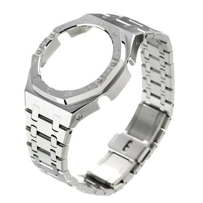 Kompatibilní celokovová sada Celokovová sada Stříbrná [GEARS CLUB] G-SHOCK GA-2100