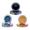 Supporto per Telefono da Auto con Ricarica Wireless e Luce Ambientale RGB Caricabatterie Magnetico per Telefono da 15W Supporto di Ricarica per Cellulare Ventosa a Vuoto Accessori per Auto