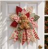 2026 DIY Nähset Weihnachts-Türhänger-Kranz Gesteppter Stoff DIY Handgemachter Weihnachtsbaum Feiertagsbasteln Heimdekoration Geschenke