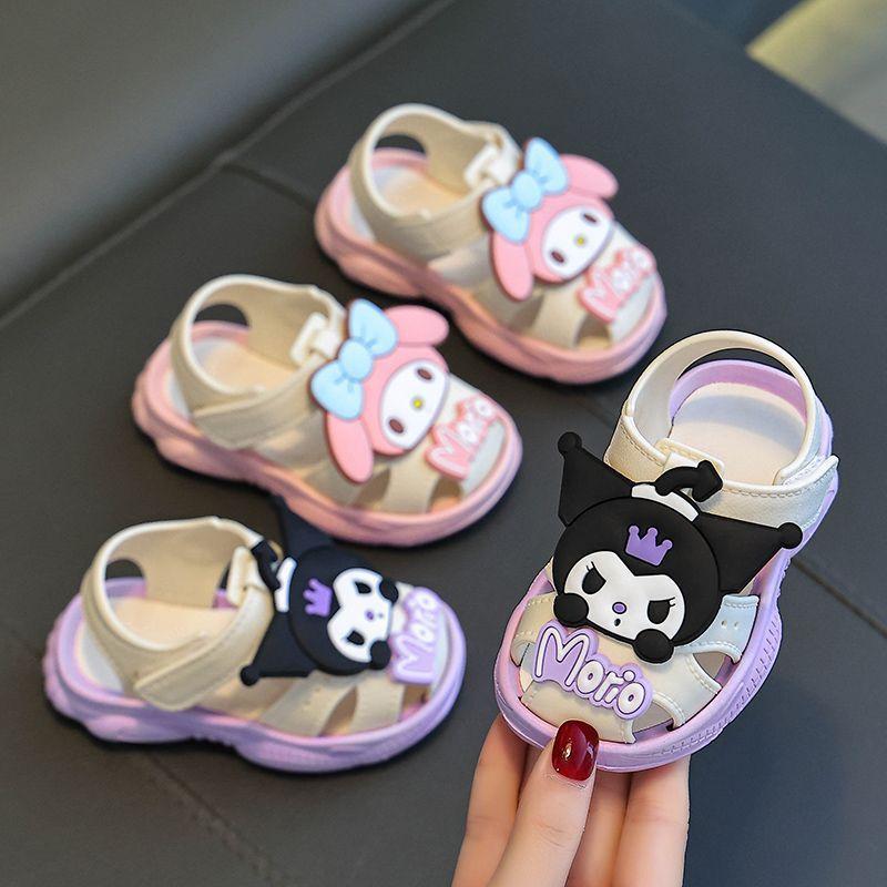 New toddler shoes for girls0-3Summer non-slip soft-soled sandals for toddlers
