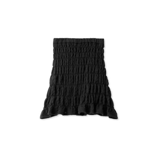 [Sneider] Ruched Mini Skirt SWFS242003 Women s