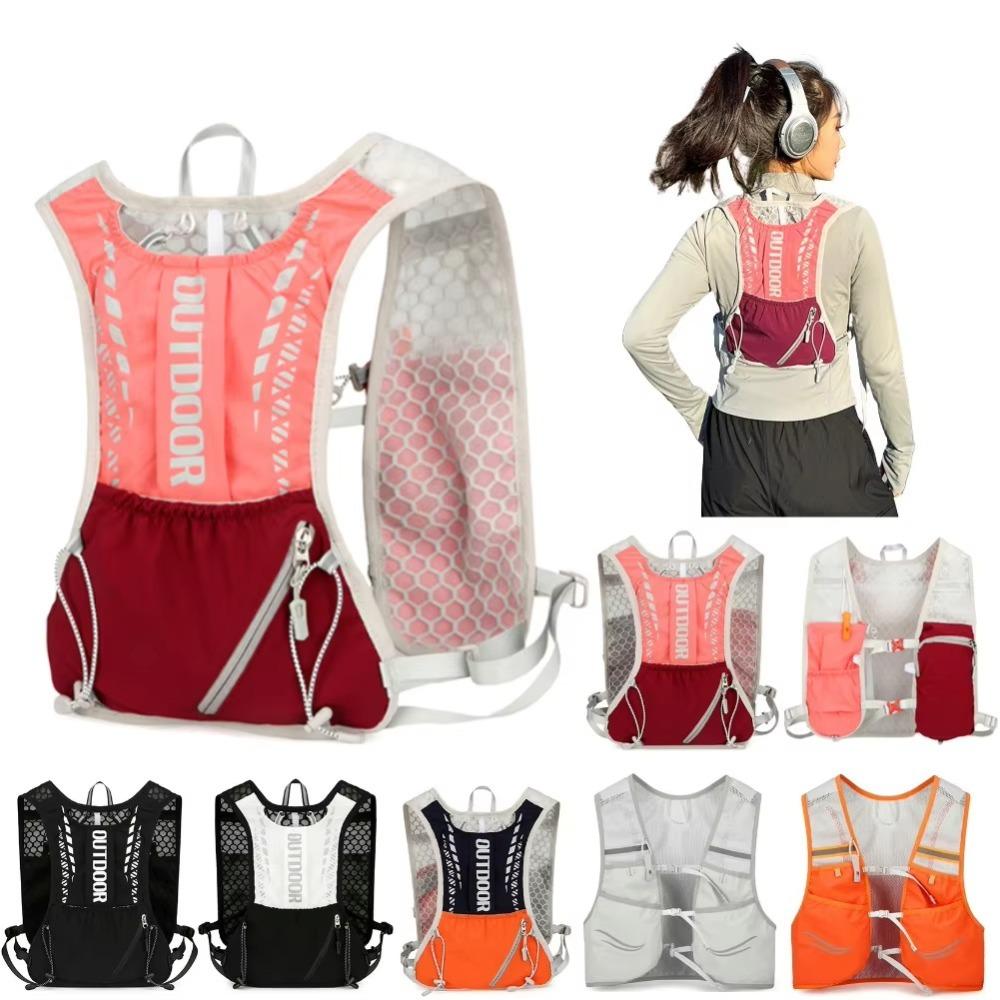 Nylon Outdoor Hydration Backpack Ultra-light Hydration Running Vest Unisex Climbing Backpack