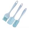 3-piece set of silicone scraper baking silicone oil brush silicone scraper cake scraper