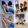 Elegant Women Tassel Round Toe Shoes Casual Flats With T-strap Gladiator Design
