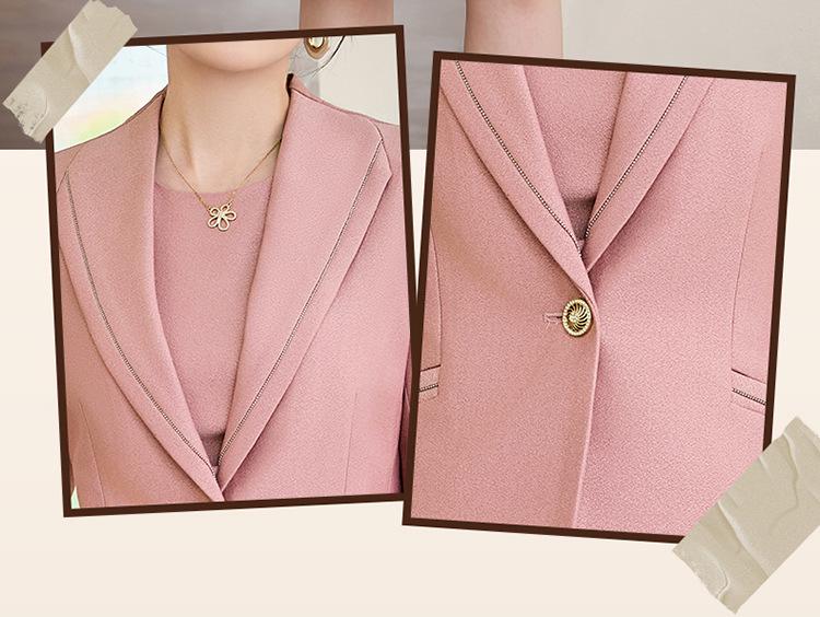 2025 Women's Spring Autumn Suit Dress Set: Elegant Workwear for Commuting and Formal Occasions