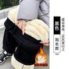 Light Gray Sweatpants Women's Autumn and Winter New High-waisted Small Loose Casual Narrow Version Straight-leg Pants Fleece Sweatpants