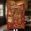 1pc Gryffindor Wizard Magic Outdoor Flannel Throw Blanket All Season Soft Warmth,Home Decor 1031166