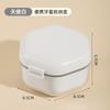 Braces Storage Box Holder Denture Box Invisible Braces Cleaning Box Portable Sealed Soaking Teeth Cleaning Box
