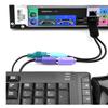 Line Extension 6 Pin PS2 Adapter USB To PS2 Cable USB Male To 6 Pin Female Converter Cable