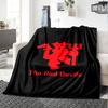 Manchester Blanket Soft Warm Cozy Great for Sofa Office Chair for All Seasons Modern Perfect Gift for Relatives and Friends