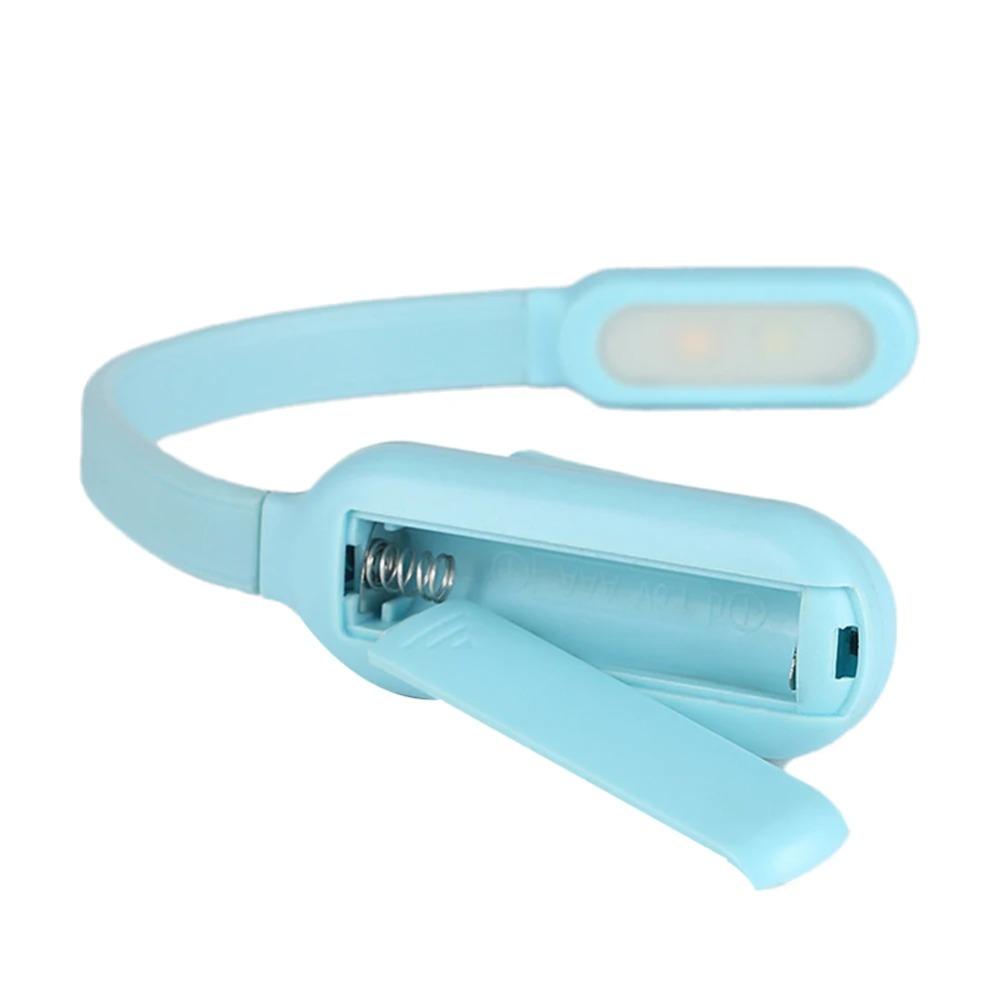 Mini LED Book Night Adjustable Brightness Clip-on Lamp Portable Eye Protection Light  Bedroom