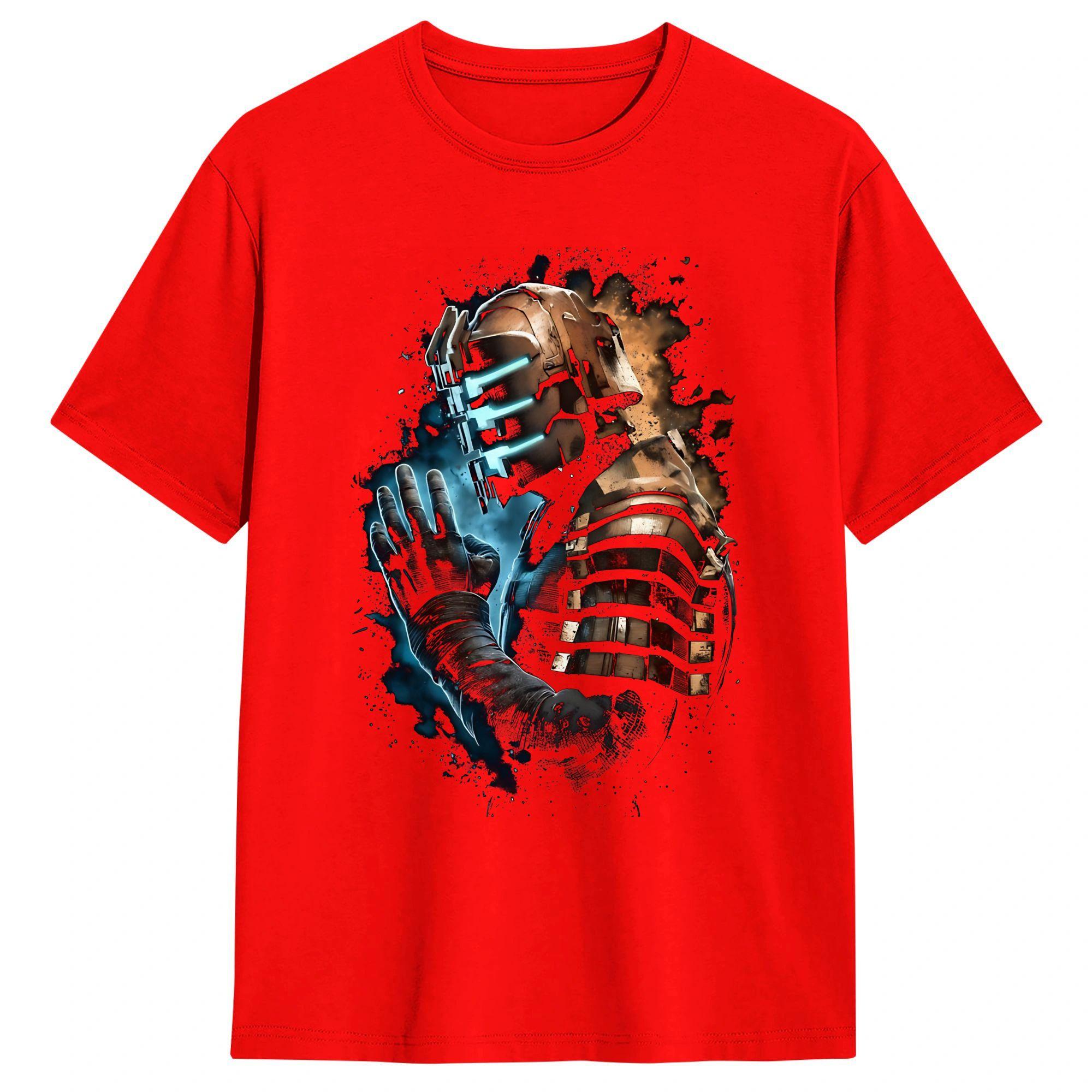 Frieren At the Funeral Himmel   T Shirt For Unisex Women Cotton Top Tee Funny Sousou No Frieren Anime Oneck Short Sleeve S