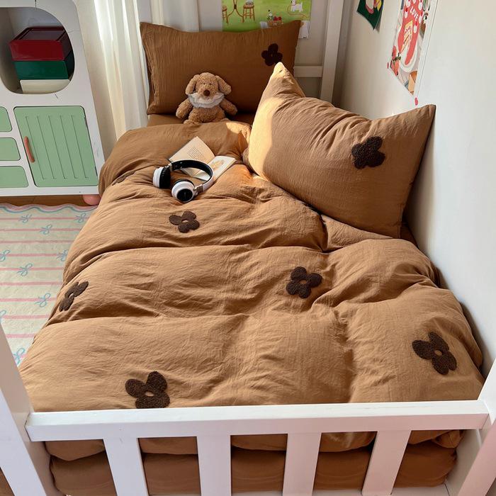 2026 New Student Single Bed Three-Piece Set: Cute and Cool Towel Collection