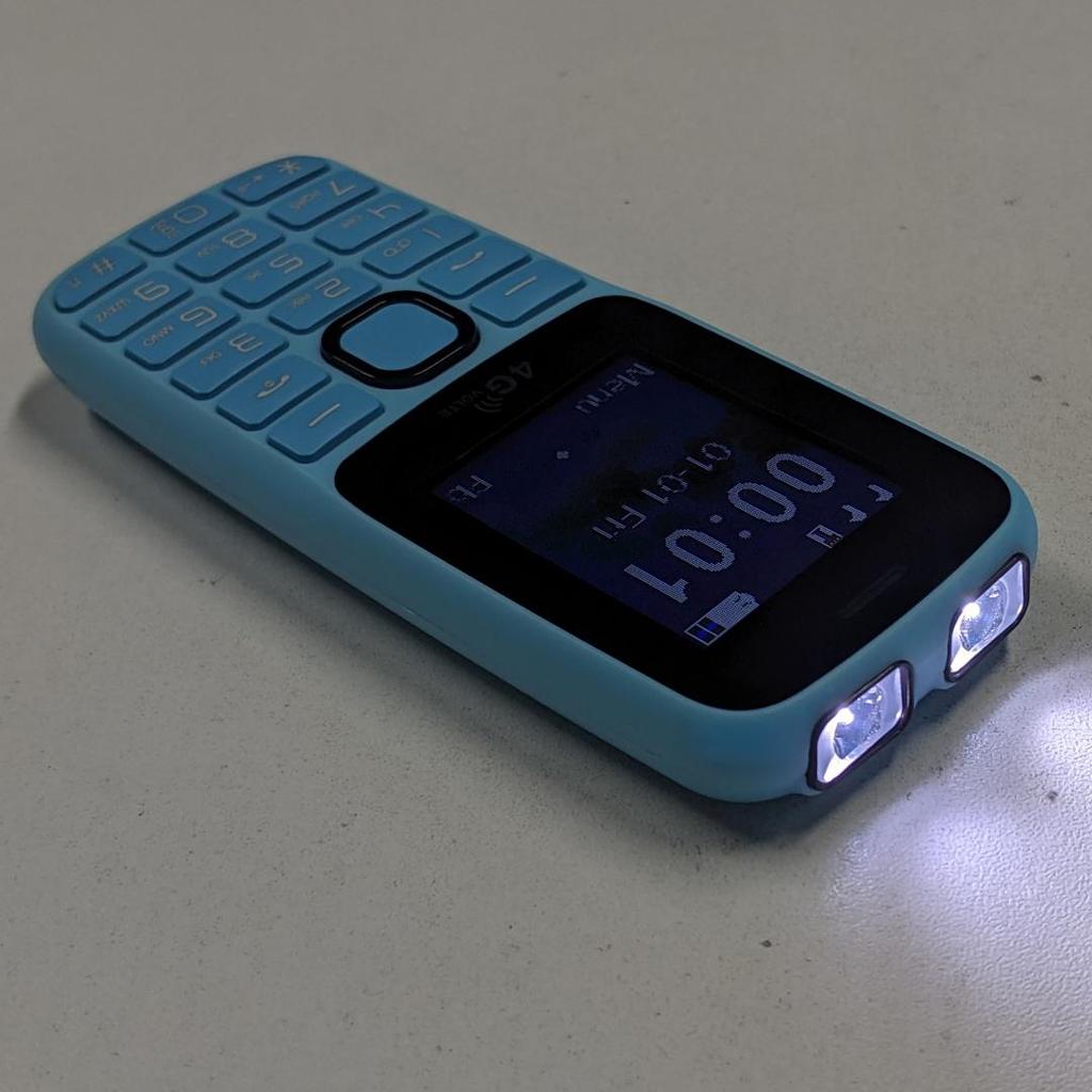 New H11 4G Button Phone LTE Cheap Feature Mobile Phone Big Keyboard Bar Cellphone Small Celluar Phone for Elderly