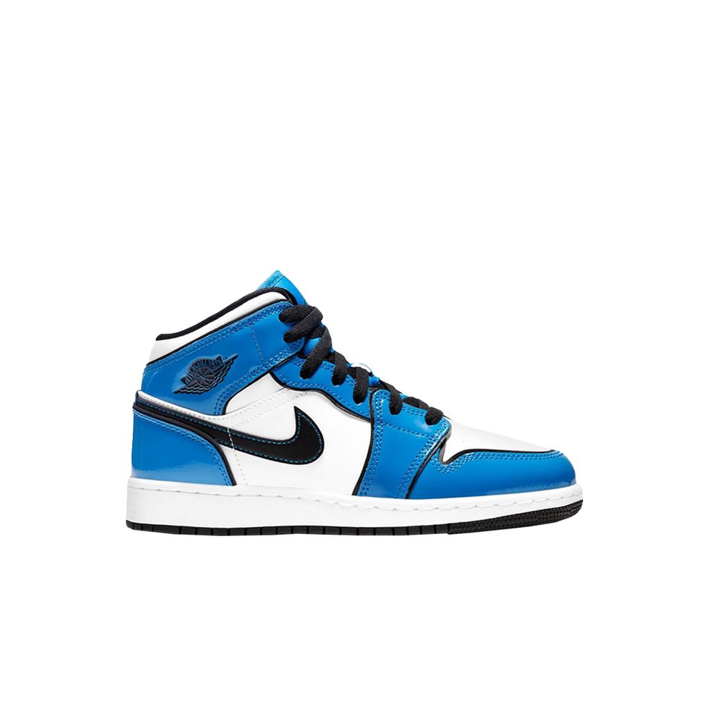 (gs) Jordan 1 Mid Se Signal Blue