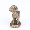 Vintage Feng Shui Coins Goat Statue Desktop Ornament Home Decor Lucky Zodiac Animal Sheep Figurine
