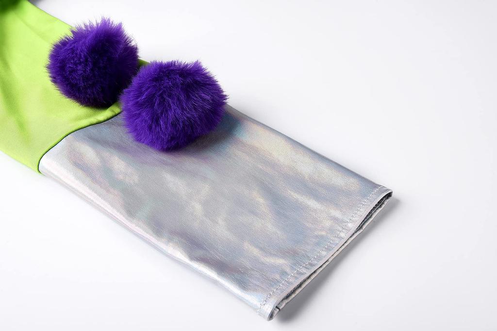 ReliBeauty Alien Halloween Costume for Perfect for and Stage Includes and Size 150 Girls, Events, Parties, Performances, Headband, Dress, Glasses,