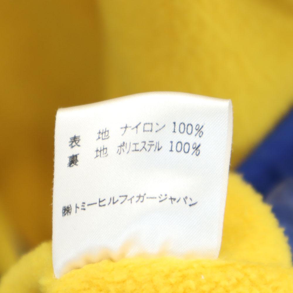 TOMMY HILFIGER 90s Old Flag Tag Nylon jacket M Blue Back fleece Men's Used