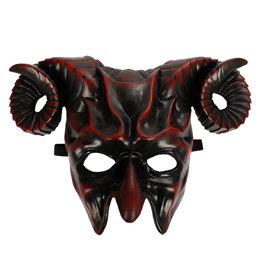 Halloween Horror Mask Horn Mask Cosplay Masquerade Prop