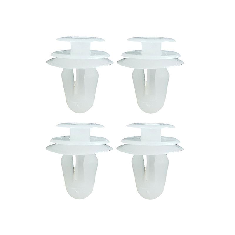 20 Pcs ABS Plastic Expansion Rivet Nut Buckle Clip Rivet Fastener Black White Auto parts repair tool decoration tool
